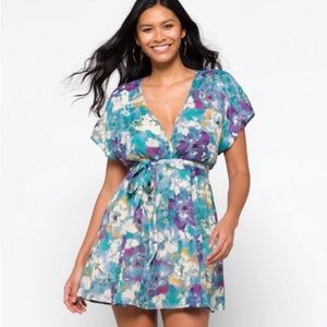 Free People Freddy Tie Mini Dress Small